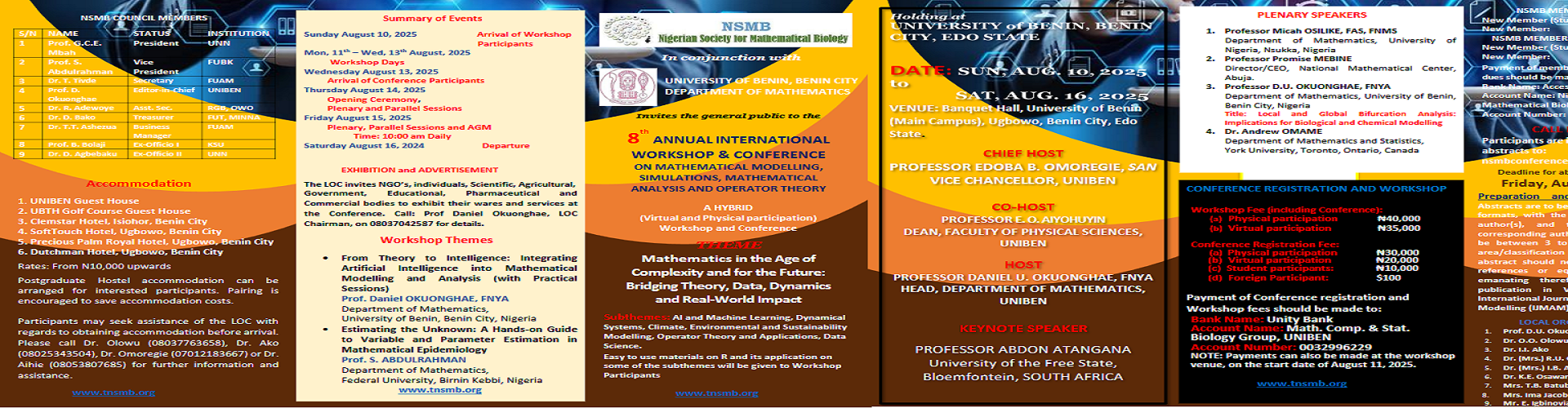 8th Annual International Conference